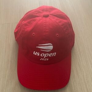 US Open Red Baseball Hat